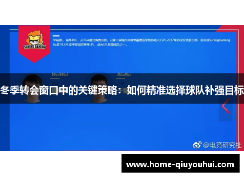 冬季转会窗口中的关键策略：如何精准选择球队补强目标